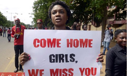 尼日利亚被绑女孩