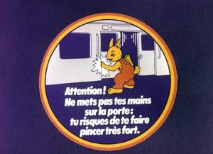 巴黎地铁“吉祥物”换新装 已服务乘客37年(图)