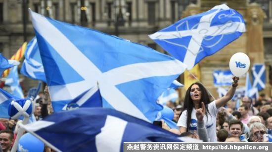 民调显示苏格兰独立公投难过关 不同意者占多数